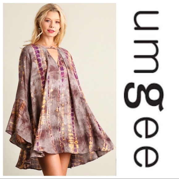 Umgee Dresses & Skirts - Umgee Tie Dye Escape Dress